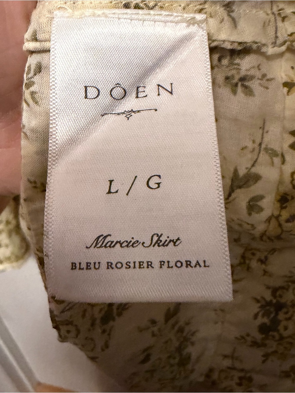 Doen Marcie Skirt, sz L - Picture 7 of 12
